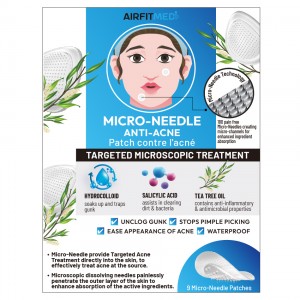 AIRFIT MEDI DEFENCE MICRO NEEDLE ANTI-ACNE PATCH W/SALICYLIC ACID & TEA TREE OIL - 9 PATCHES