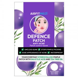 AIRFIT MEDI DEFENCE ANTI-ACNE PATCH W/SALICYLIC ACID & TEA TREE OIL - 36 PATCHES