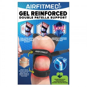 AIRFIT MEDI GEL REINFORCED DOUBLE PATELLA SUPPORT