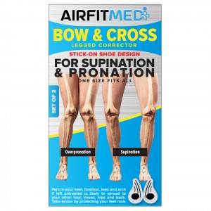 AIRFIT MEDI FOOTCARE BOW & CROSS LEGGED CORRECTOR - SET OF 2