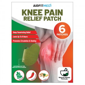 AIRFIT MEDI HERBAL THERAPY KNEE PATCH - 6 PATCHES