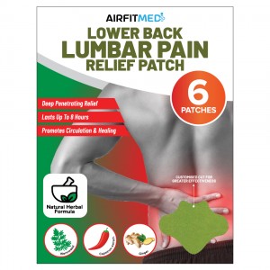 AIRFIT MEDI HERBAL THERAPY LUMBAR PATCH - 6 PATCHES