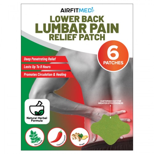 AirFit Medi Herbal Therapy Lumbar Patch - 6 patches