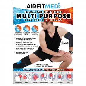 AIRFIT MEDI HOT & COLD KNEE/ELBOW COMPRESSION SLEEVE